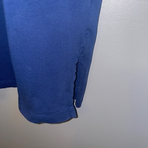 EUC Tommy Bahama Pima Cotton Blue Shift Shirt Dress Size Medium - Picture 5 of 10